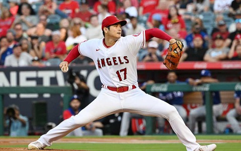 【MLB】大谷翔平、6試合連続2桁奪三振の快投に現地記者は「2桁勝利2桁本塁打」よりも”奪三振SHO”に着目 画像