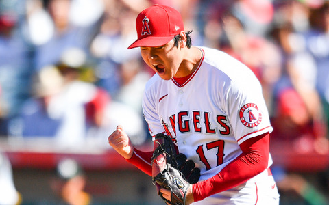 【MLB】大谷翔平の「爪とぎ」が話題に 「ユニコーンにも爪がある!」と米データ分析会社 画像