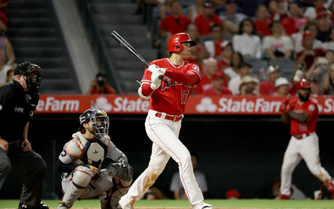 【MLB】大谷翔平、3試合ぶり31号2ランはMVPを引き寄せるライトへの179キロ弾丸ライナー弾 画像