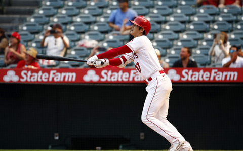 【MLB】大谷翔平、2試合ぶり33号は右中間への122メートル勝ち越し弾　9試合で6発量産態勢へ 画像