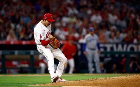 【MLB】大谷翔平、NFLユニフォームで移動　着用したのは「MVPで二刀流」のQBラマー・ジャクソン 画像