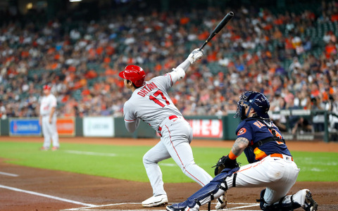 【MLB】大谷翔平、右手一本ですくい上げる第34号先制2ラン　登板翌日7発目 画像