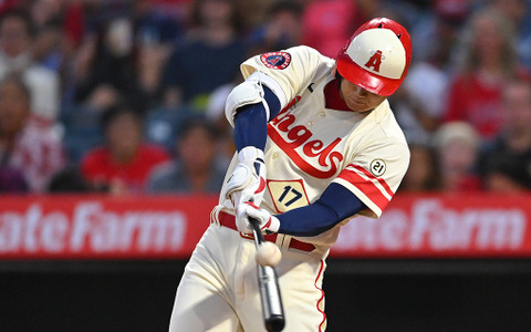 【MLB】大谷翔平、“ラッキー二塁打”で勝利貢献　エ軍がトラウト36号などで乱打戦制し連敗ストップ 画像