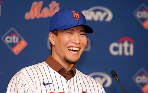 【MLB】メッツ入り千賀滉大、最多奪三振ノーラン・ライアンを継承する覚悟　背番号「34」に決定　 画像