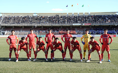 【高校サッカー選手権】東山は先制許すも真田蓮司が鮮やかミドルで同点　決勝は1－1で前半折り返し 画像