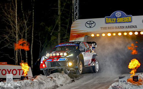 【WRC】第2戦ラリー・スウェーデン 2019年王者オィット・タナックが首位、ロバンペラが4位浮上 画像