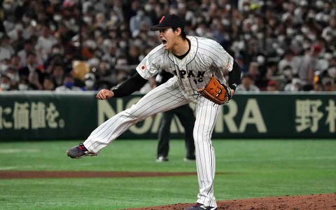 【WBC】大谷翔平が気合いの雄叫びで侍ジャパンを鼓舞、イタリアを9－3で下し準決勝進出 画像