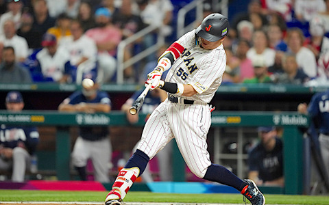 【WBC】日米決戦、侍ジャパンの村上宗隆が一発回答の同点アーチ　 画像