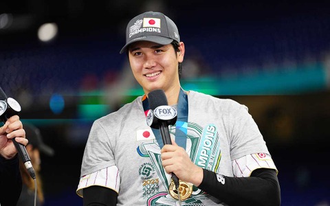 【WBC】大谷翔平、世界一は「間違いなくベストな瞬間、3年後も出る」と断言 画像