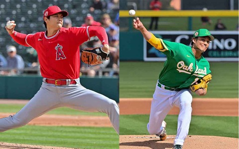 【MLB】大谷翔平 vs. 藤浪晋太郎、4月2日に10年ぶり激突 WBC MVPが打者として対戦 画像