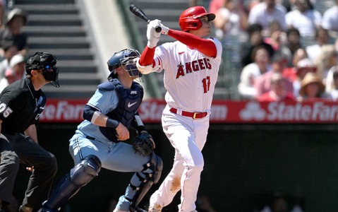 【MLB】大谷翔平、3号2ランで菊池雄星との“花巻東対決”を制すもエ軍は乱打戦の末、延長で惜敗 画像