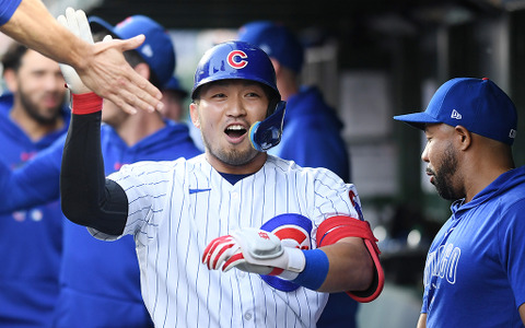 【MLB】「激しく燃えている」鈴木誠也、8試合で5本塁打と12試合9本塁打の同僚と“絶好調コンビ”形成　明日は千賀滉大と対戦 画像