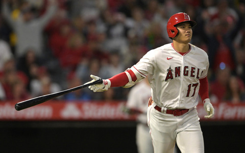 【MLB】大谷翔平、“キング”ジャッジに迫る2戦連発第18号　166キロ弾に分析家も「史上最高の野球選手」と大絶賛 画像