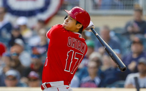 【MLB】大谷翔平、初回に今季“最速”186キロ弾丸二塁打 実況も「ロケットダブルだ!」と驚愕 画像