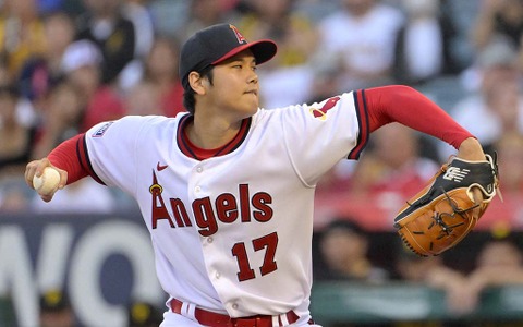 【MLB】大谷翔平、7回途中5失点4被弾も粘投で今季8勝目　打っては振り逃げ含む全打席出塁の大量得点演出しエ軍4連勝 画像