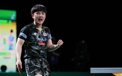 【卓球 全農CUP】張本智和が戸上隼輔撃破でパリへ近づく優勝「出場権は通過点」　五輪は「すべてでメダルを獲得したい」 画像