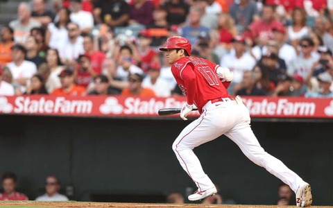 【MLB】大谷翔平、気持ちで“運んだ”中前タイムリーでエ軍打線爆発　地元記者も驚愕「6月21日からOPS1.246」 画像