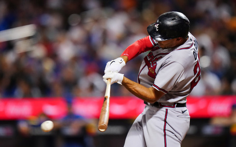 【MLB】マット・オルソン、前日1試合2発に続く43号は“大谷翔平の41号を上回る”飛距離139メートルの特大弾 画像