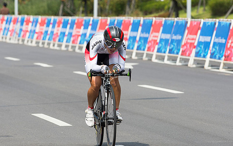 上野みなみがアジア競技大会の女子個人タイムトライアルで7位 画像