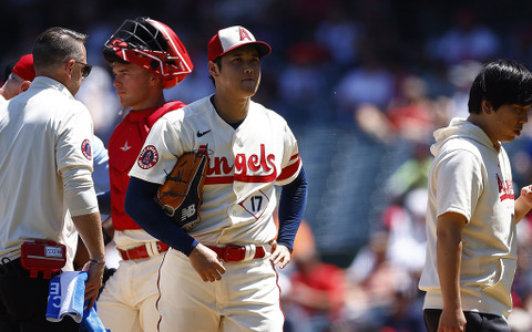 【MLB】大谷翔平、右ひじ靭帯損傷で投手は今季絶望…10勝で終了へ　トラウトも再び離脱、エンゼルスに大打撃 画像