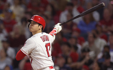 【MLB】大谷翔平「2番DH」 腕の疲労で“緊急降板後”Wヘッダー第2試合に先発、2戦連発45号なるか 画像