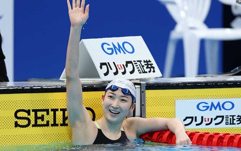 【競泳 アジア大会】前日棄権の池江璃花子、100mバタフライで“復帰”　1分0秒34で2着、全体8位で決勝進出 画像