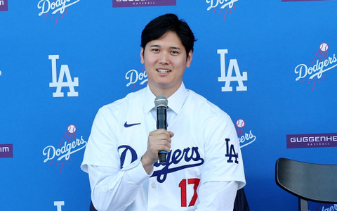 【MLB】「ワールドシリーズで勝ちたい」大谷翔平、ベッツとフリーマンとの共闘を心待ちに　地元メディアの取材で語る 画像