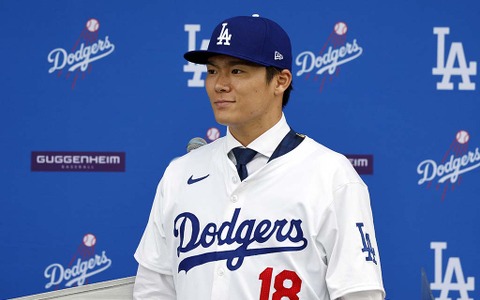 【MLB】「自分は負けず嫌い」山本由伸、大谷翔平も射止めたドジャース“勝利への執念”が決め手に　現地メディアに語る 画像