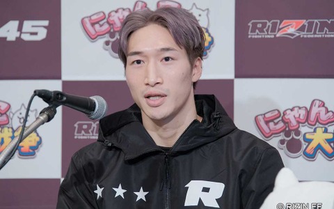 【RIZIN.45】「俺が素人で見る目がなかっただけ」安保瑠輝也、“寝技ゴロゴロ”発言を撤回　MMAの魅力を語る「こんなに楽しいんや、と」 画像