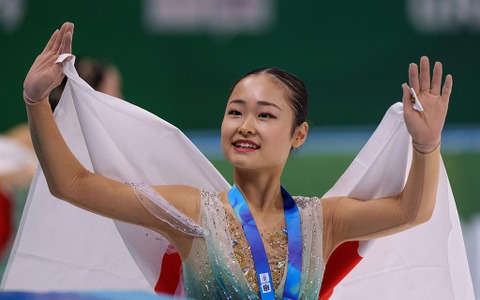 「まさに傑作」15歳島田麻央、ユース五輪で日本女子初金メダルの快挙　期待のホープが結果残す「これは私にとって目標」【フィギュア】 画像