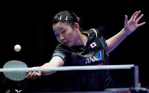 “エース”早田ひな、デビューの張本美和が圧巻ストレート 日本女子がルクセンブルクに2-0リード【世界卓球】 画像