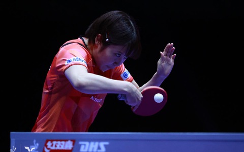 平野美宇、世界709位に大苦戦「非常に優秀な選手」 驚異の大逆転を中国メディアも評価「歯を食いしばって粘った」【世界卓球】 画像