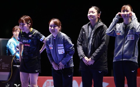 最強日本女子に立ち向かう中国は「間違いなく優勝候補」　WTTが決勝展望「自信をもつ」と53年ぶり金も期待【世界卓球】 画像