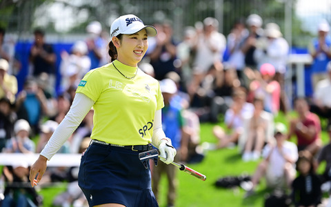 小祝さくら、昨季後半の勢いそのまま初戦Vで年間女王へ名乗りか　JLPGAツアー2024シーズン開幕 画像