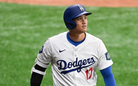 【MLB】「オオタニがソウルシリーズに来た」大谷翔平、球場到着に公式も熱視線　ダルビッシュとの“初対決”に注目 画像