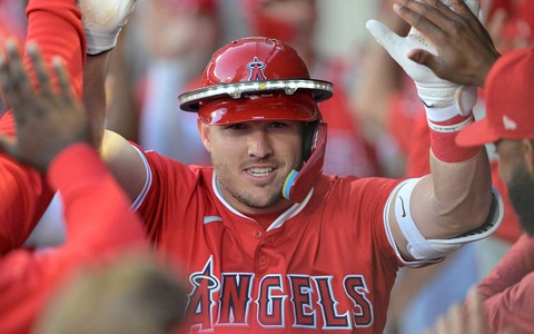 【MLB】“全盛期復活”トラウトが3試合連続6号アーチでメジャートップに　「10発連続ソロ」の珍記録はストップ 画像