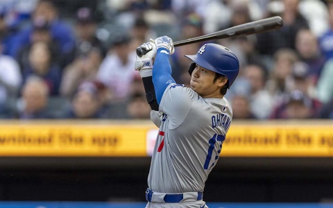 【MLB】大谷翔平「2番DH」スタメン 最速169キロの超豪腕投手から“不安払拭”の12号アーチなるか 画像
