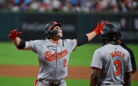 【MLB】4戦連発16号で大谷翔平に3本差を付けたヘンダーソン　「完璧主義者」を自負する22歳がメジャー全体トップに浮上 画像