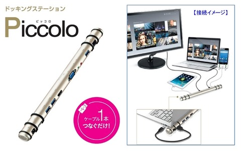 ドッキングステーション Piccolo 『JUD530』を発売 画像