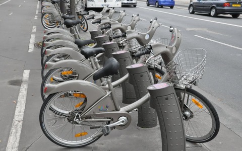 自転車シェアリングステーションを発見するアプリは世界170都市で使えるのだが… 画像