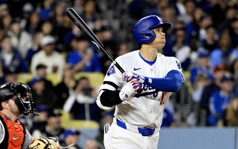【MLB】大谷翔平「2番DH」スタメン 昨季“OPS1.318”と好相性の世界一軍団から今季16号アーチなるか、移籍後初対決 画像