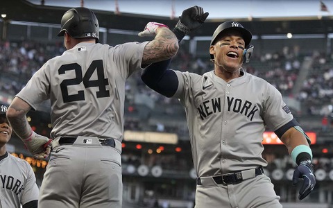 【MLB】「OPS1.128」ジャッジが両リーグ独走“29号満塁弾”で異次元の領域 58発ペース、三冠目前に 画像