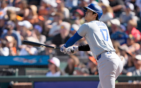 【MLB】大谷翔平、ド軍の緊急事態救う猛打ぶり MVPも視界も月間12本塁打、初受賞の2021年6月まであと「1」 画像
