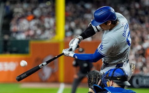 【MLB】「タフな試合が続いていた」大谷翔平、連敗止める決勝打にも控えめ笑顔　「初戦をとれたのが大きい」 画像