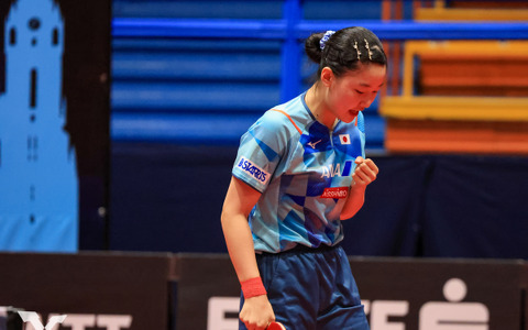 張本美和、木原美悠との“同士討ち”にストレート勝ちで決勝進出 光った安定感、タイトルかけて早田ひなと激突【WTTコンテンダー ザグレブ】 画像