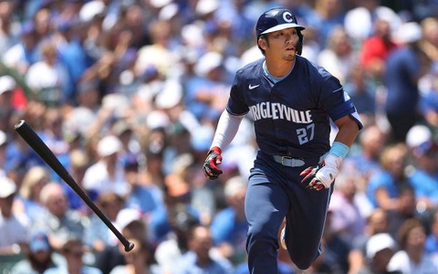 【MLB】カブス鈴木誠也「子供の頃、ヤンキース松井秀喜の試合を見に行っていた」と告白　ドジャースとの来季開幕戦は「特別なこと」 画像