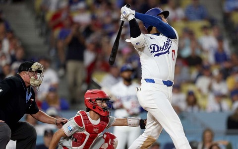 【MLB】大谷翔平「1番DH」スタメン 初対決の本格派右腕から2試合連発“自身最多タイ”46号アーチなるか 画像