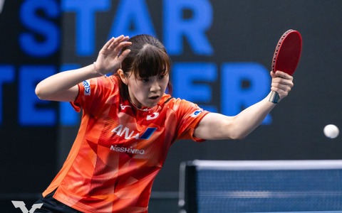 長﨑美柚が4強入りで5ランクアップの24位に浮上 早田ひなが5位、張本美和が8位、伊藤美誠が9位で順位は変わらず【卓球 世界ランキング】 画像