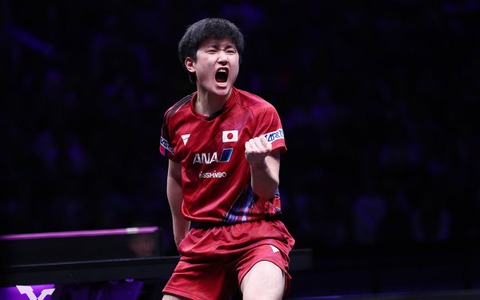 張本智和、世界7位の林昀儒との“エース対決”制し8強入り「状態がすごく良かった」 ベスト4かけた大一番に「対策をして準備したい」【WTTチャンピオンズ 重慶】 画像