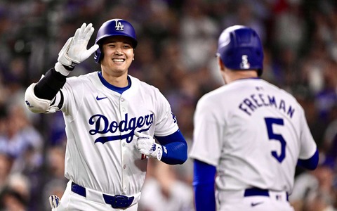 【MLB】「手応え良かった」大谷翔平、キャリアハイ47号アーチに納得　残り16試合……前人未踏の「50-50」達成へカウントダウン 画像